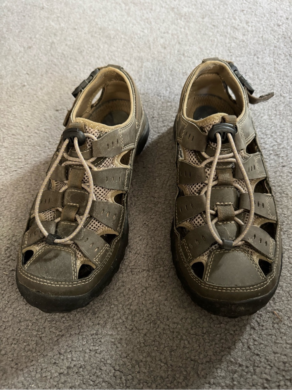 Men’s Dockers Outdoor Closed-Toe Sandals in Olive Green